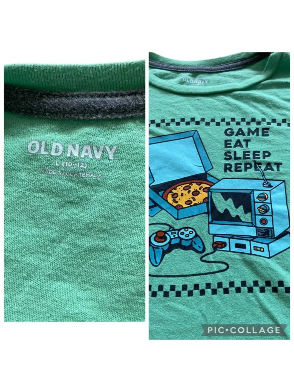 Boys Bundle of 5 Pieces Gamer, Minecraft, Roblox Size 10/12 Back To School